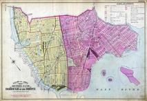 Index Map - Sections 9 and 10, Bronx Borough 1904 Sections 9, 10, 11, 12 and 13